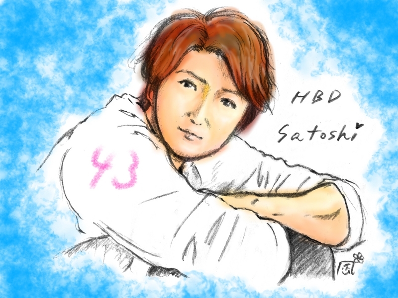 大野智くんHappy birthday!! 43歳お誕生日おめでとうございます