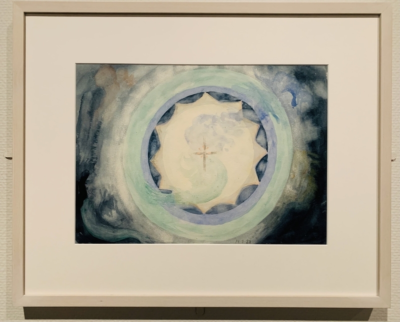 東京国立近代美術館「ヒルマ・アフ・クリント展」鑑賞 - 青嵐 Blue