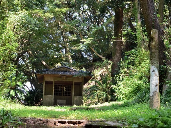 山の中の神社