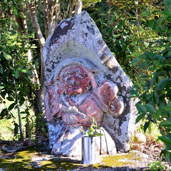 浮彫スタイルの田の神