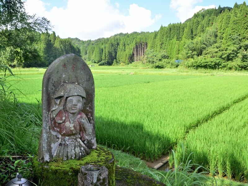 大山の田の神・大山東の田の神／鹿児島県姶良市大山 - ムカシノコト