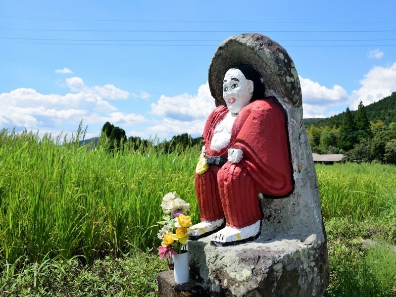 菊地田の田の神／鹿児島県薩摩川内市祁答院町下手