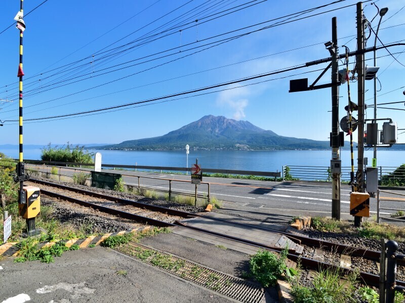 線路越しの風景