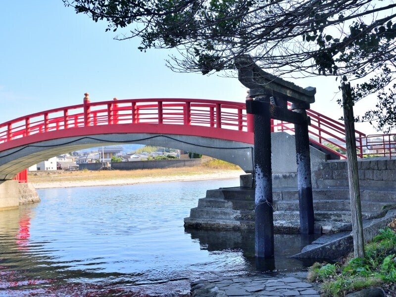 鳥居と橋