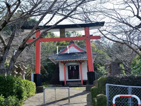 神社の参道口