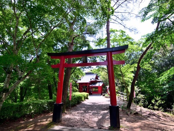 鳥居と社殿