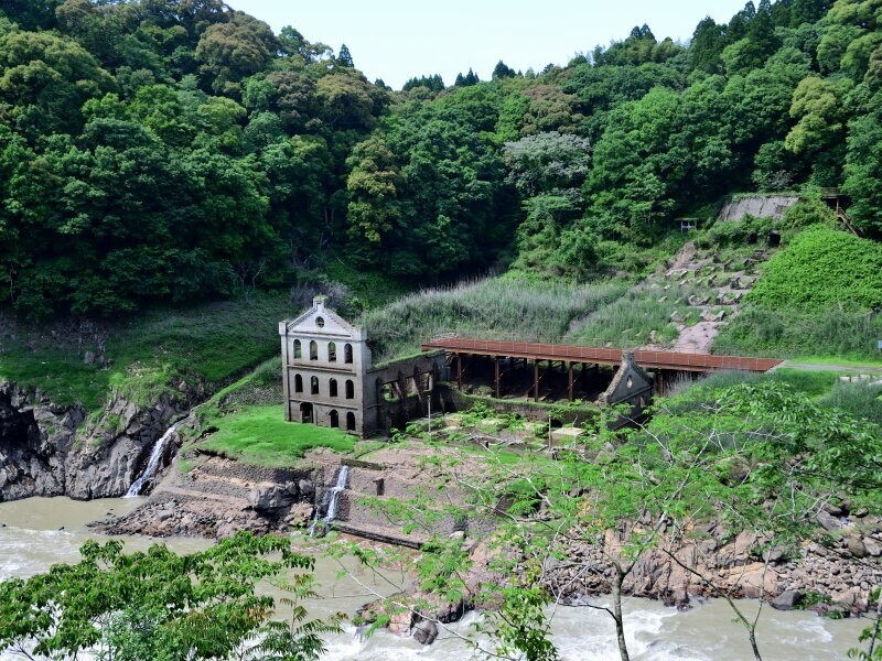 曽木第二発電所遺構