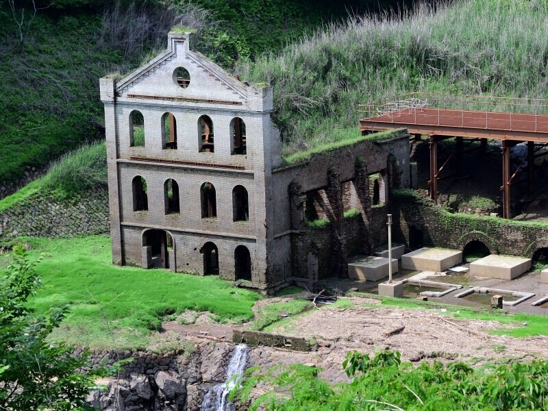 曽木第二発電所遺構