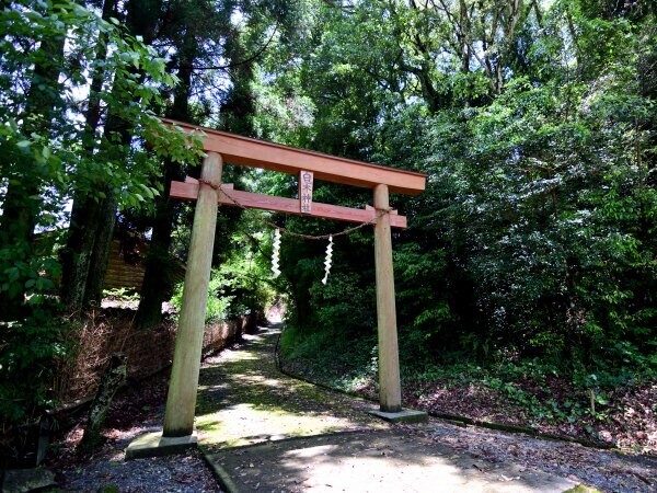 白木神社の鳥居