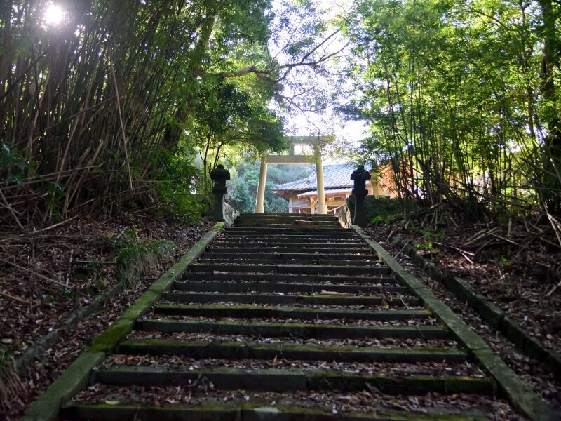 御霊神社の参道