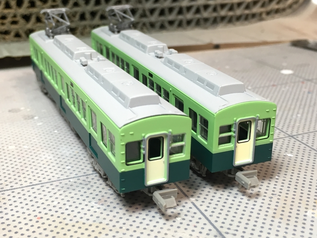 鉄コレ京阪1900系冷房改造後(3扉改造車)セット購入！ - イナリ工機