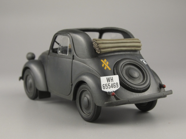 タミヤ　SIMCA5 ジオラマ完成品 タミヤのシムカでトポリーノを作る-13 | God Dwells in Small Things
