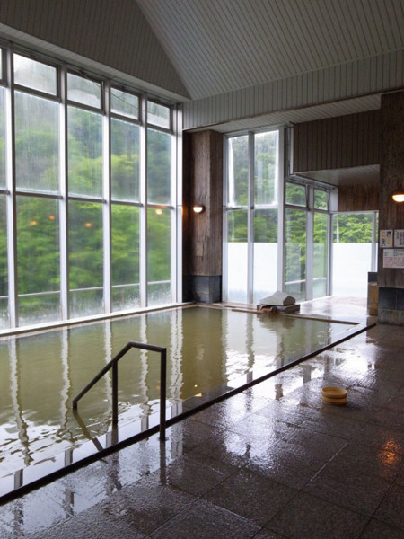 いで湯館男湯の図