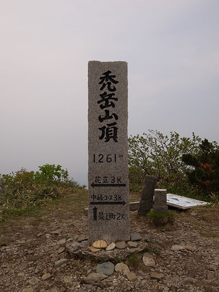 禿岳山頂