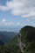 目前に甲岩を見るの図