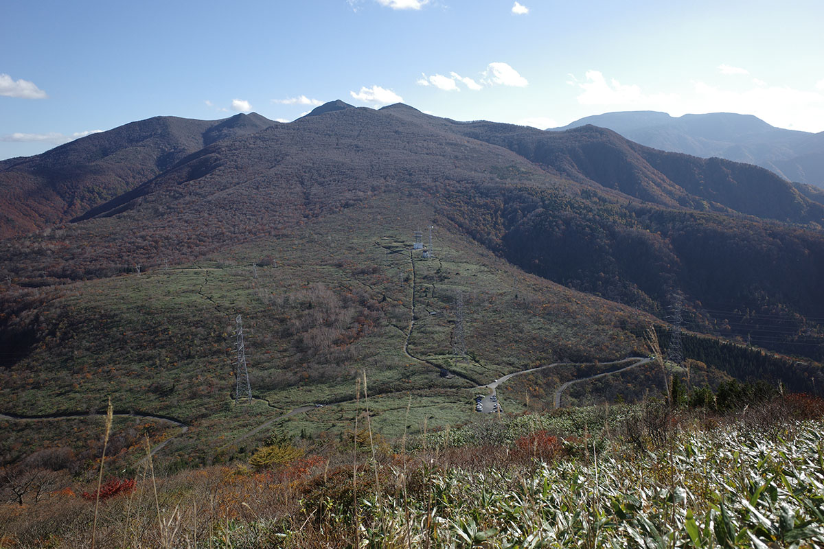 大関山からの風景・笹谷峠までもうすぐです