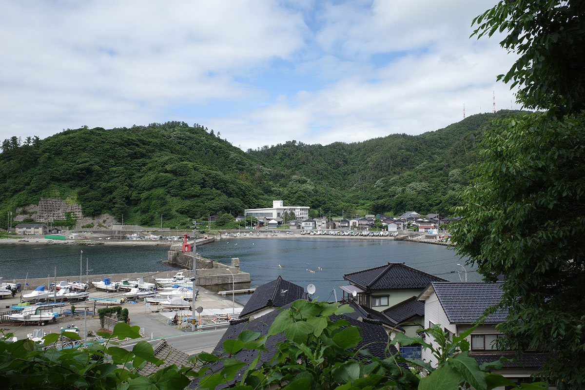 春日神社から見る加茂の図