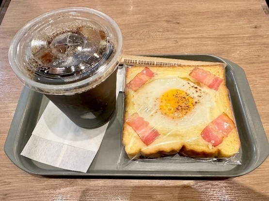 関西第2ターミナルのプロントで朝食-1