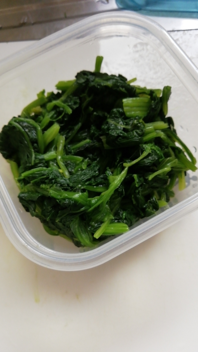 ほうれん草のおひたし