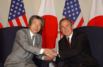 6月25日のできごと(何の日)【小泉純一郎首相】米・ブッシュ大統領と会談