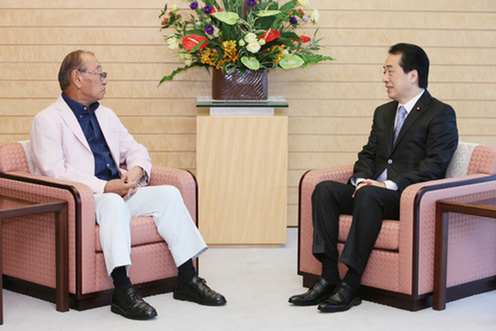 6月15日のできごと(何の日)【菅直人首相】沖縄県・仲井真弘多知事と会談