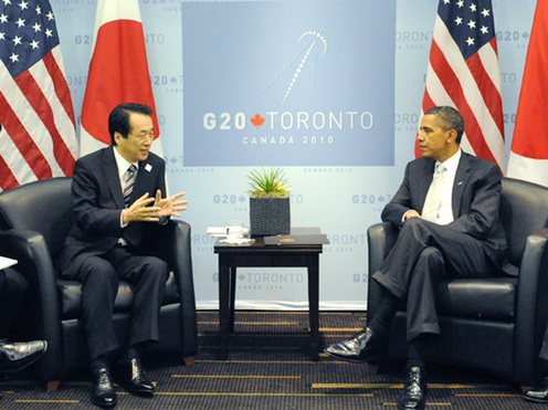 6月27日のできごと(何の日)【菅直人首相】米・オバマ大統領と会談