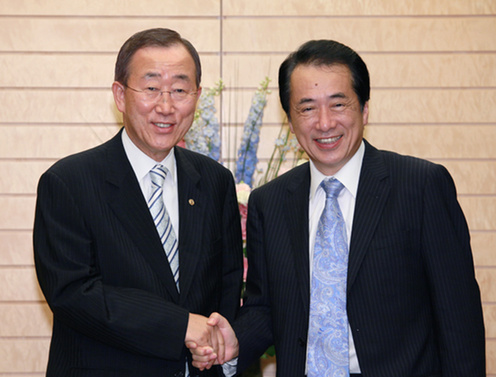 8月4日のできごと(何の日)【菅直人首相】潘基文国連事務総長と会談