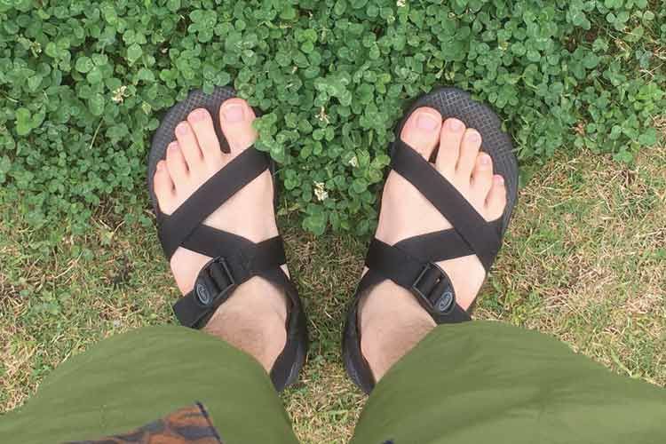 アウトドアでのCHACO