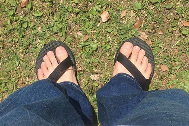 CHACOは散歩にぴったり
