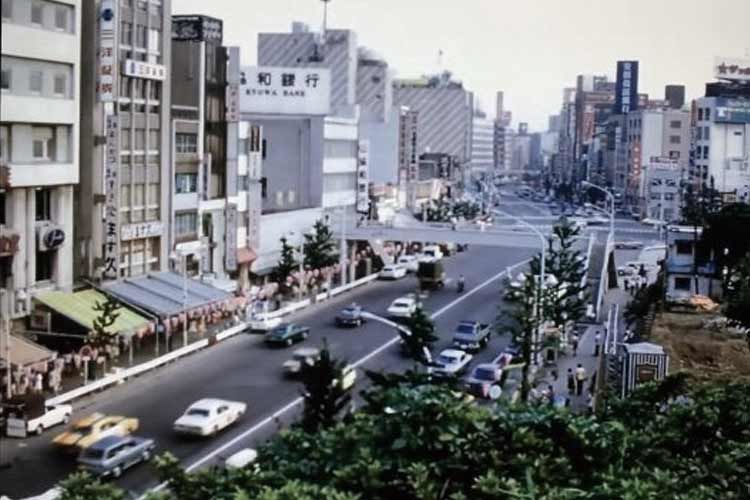1970年代の日本の街並み