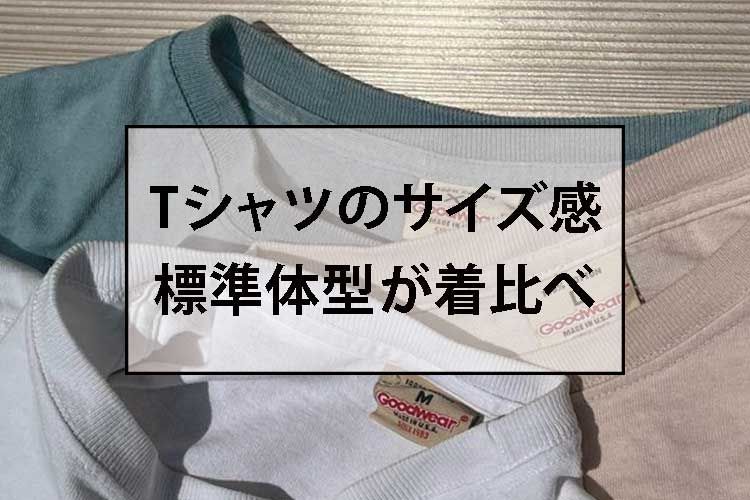 GOODWEARのサイズ感気比べ