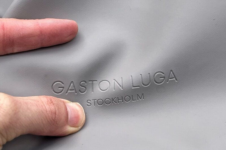 GASTONLUGAのルーレンの防水ポリウレタンの生地