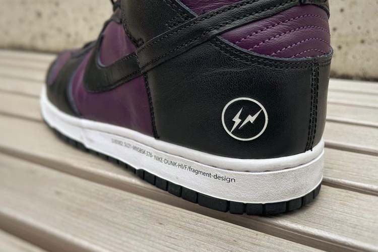 NIKEとフラグメントコラボのデザインのディテール
