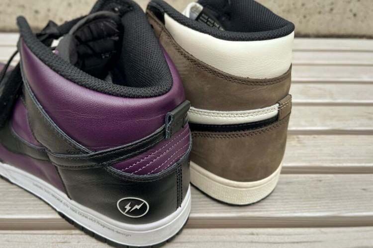 NIKEダンクハイにはプルタブがついている