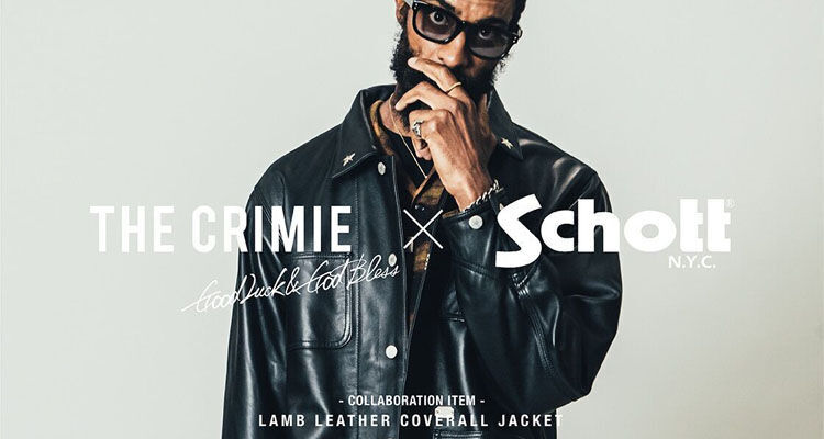 THE CRIMIEとSCHOTTのコラボレーション