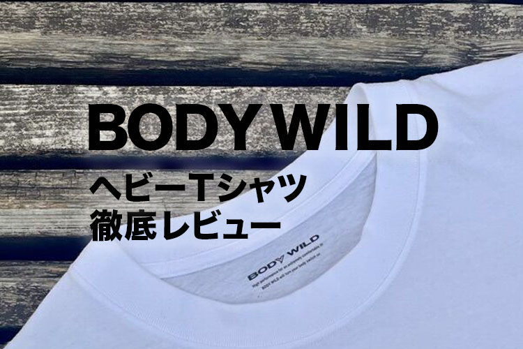 グンゼBODYWILDのヘビーTシャツ徹底レビュー