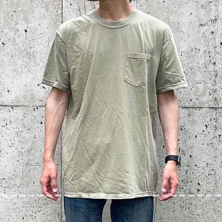コンフォートカラーズのTシャツ新品のサイズ感(フロント)