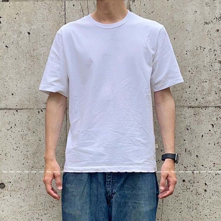 TARROWTOKYOのTシャツ洗濯後のサイズ（フロント）