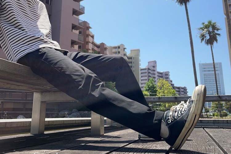 Giiopantsはスタイリッシュなのでデートにピッタリ