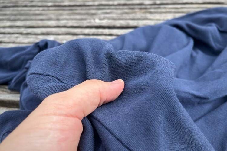 フライス生地は手触りも良くて着心地がいい