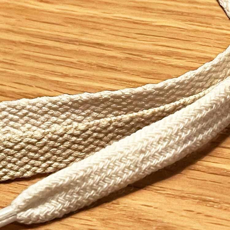 コットンの靴紐