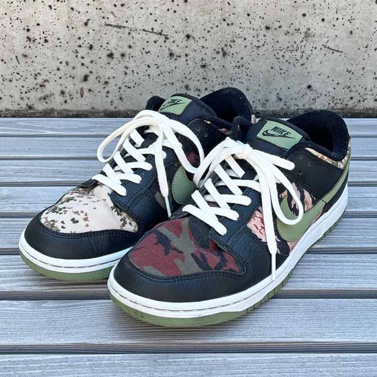 DUNKにVIBECA&COのクラシックコットンシューっレースを装着しました