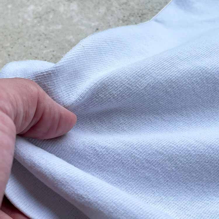 10年着れるグッドウエアのTシャツの生地