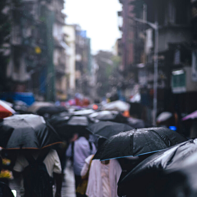 雨の日のお出かけ