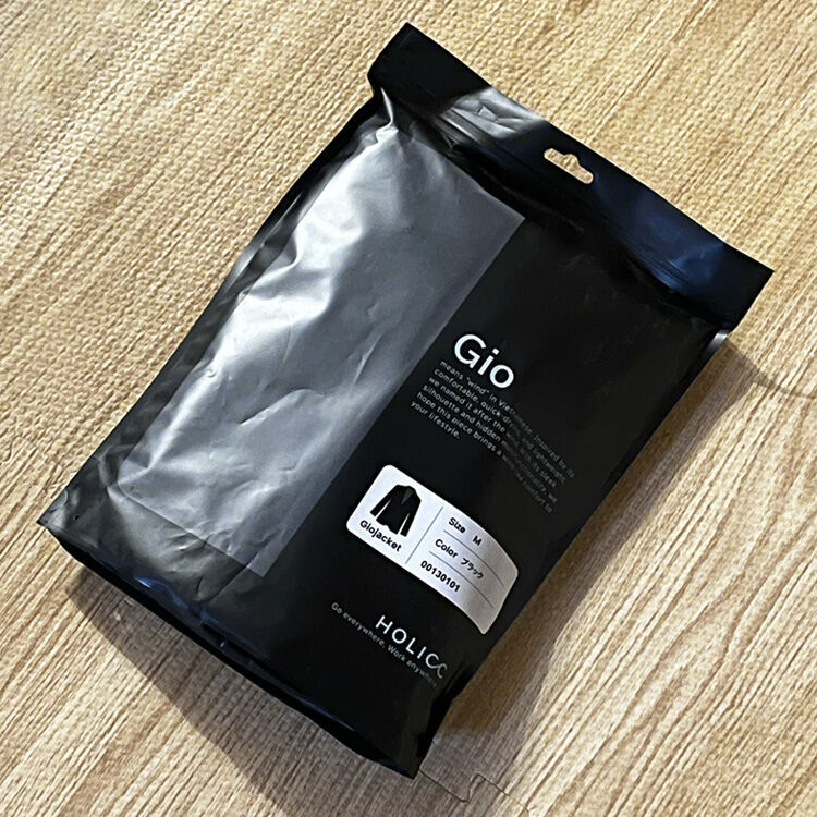 Giojacketのパッケージ