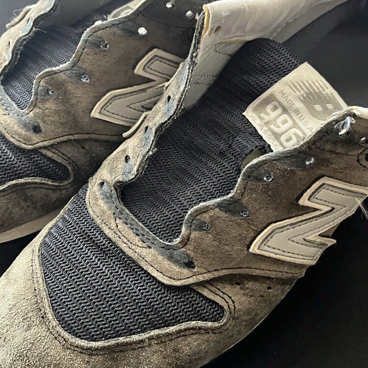 ニューバランス996を洗う