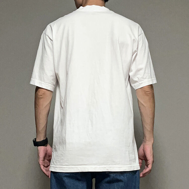 ロスアパのTシャツを3回洗濯した状態のバックスタイル