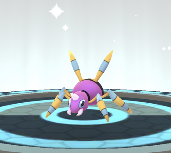 イトマルの色違い（2匹目）をゲット！ - pokemon go get!