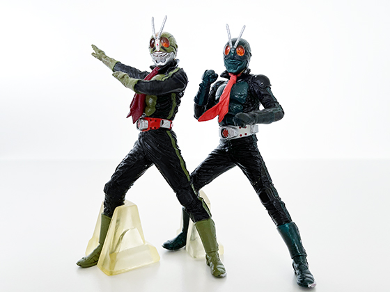 HDC仮面ライダーとHDC仮面ライダーの食玩のフィギュア - 子育て