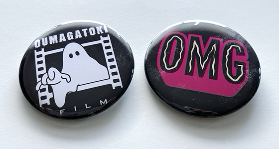 オウマガトキFILM Tシャツ 缶バッジ付き オウマガトキFILMのグッズが